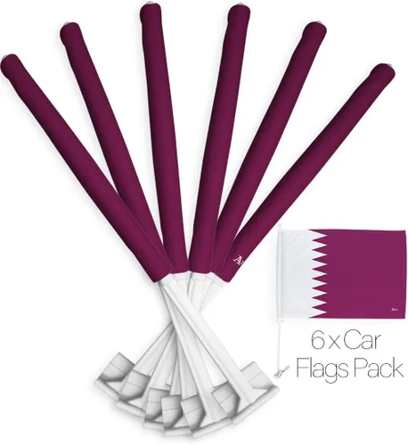 Vista 123 de Paquete de bandera de coche de la Copa del Mundo 2022 de Gales, bandera americana para carros, decoración de automóviles, pancarta pequeña