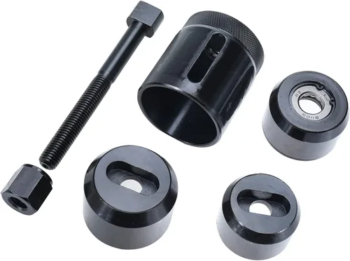 Vista 3 de Kit de instalación de 5 piezas, rótula trasera y herramienta de buje, compatible con BMW E38 E39 E52 E53 E60 E61 E63 E64 E65 E66 E67 E70