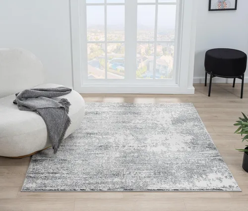 Vista 50 de Keen Home Design Alfombras de Área - 2x3 Que No Se Desprenden, Alfombras Abstractas para Cocina, Sala de Estar, Dormitorio, Comedor, Entrada Negro