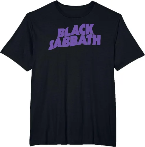 Vista 22 de Black Sabbath Camiseta con logotipo morado