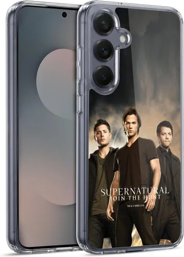 Vista 59 de Head Case Designs Supernatural Sam, Dean & Castiel Key Art - Funda de gel con licencia oficial [protección de grado militar] compatible con Google