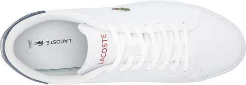 Vista 5 de Lacoste Zapatillas deportivas bajas para hombre BlancoAzul marinoRojo