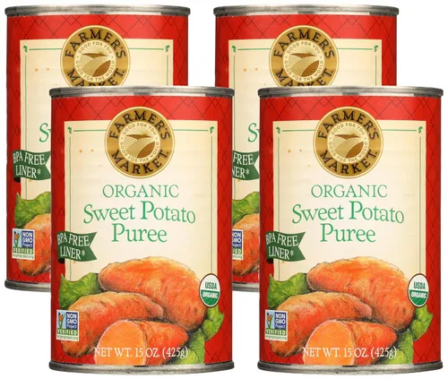 Vista 9 de FARMER 's Market Sweet purés – -de patata Orgánica 15 oz