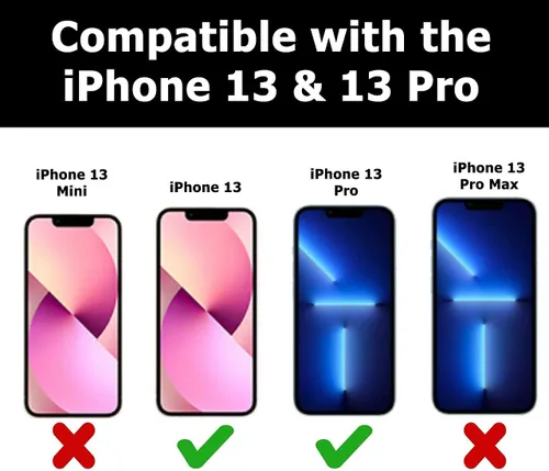 Vista 2 de BodyGuardz PRTX - Protector de pantalla de privacidad para iPhone 13 y iPhone 13 Pro, tecnología de privacidad de 2 vías, cobertura de vidrio iPhone
