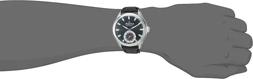 Vista 2 de Alpina de los hombres AL-285BS5AQ6Horological Smart Analog Display Negro Reloj de cuarzo suizo