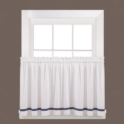Vista 6 de SKL Home Sutton Cenefa para ventana, 18 x 38 pulgadas, Burdeos