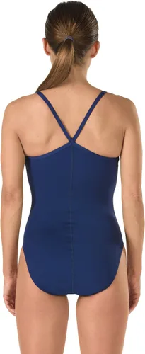 Vista 2 de Speedo Endurance+ traje de baño de una pieza con espalda cerrada para mujer