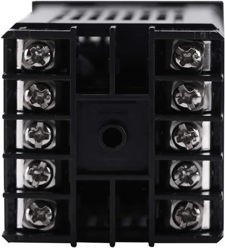 Vista 2 de REX-C100 - Controladores de termostato de temperatura digital inteligente PID LED, 100 - 240 VAC, sensor K, relé de estado sólido de 40 A, disipador