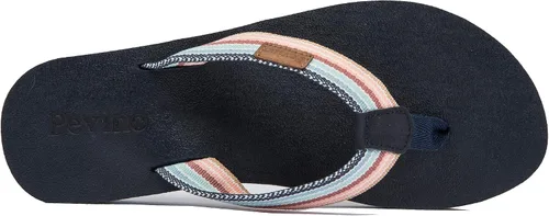 Vista 3 de Sandalias para mujer, ortopédicas, cómodas y casuales, con soporte de arco