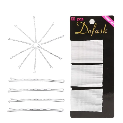 Vista 11 de Dofash 5Cm/2In Bobby Pins Black Metal Hair Grips para la decoración del cabello 60pcs (negro)