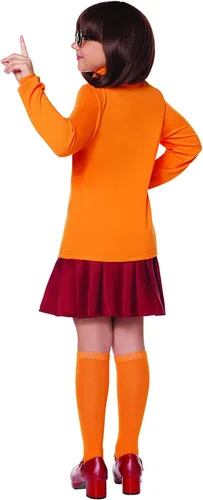 Vista 2 de Spirit Halloween Disfraz de velma Scooby-Doo para niños