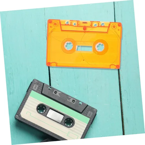 Vista 7 de Vintage Cassette Tape Wall Sculptures Set of 3 Plastic Decorative Pieces