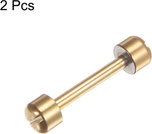 Vista 3 de HARFINGTON Reloj Tornillo Tubo Varilla Acero Inoxidable Reloj Correa Pines