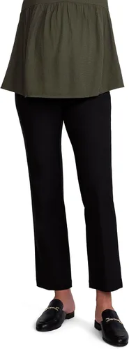 Vista 2 de Motherhood Maternity womens Super Stretch Secret Fit Over the Belly Ankle Straight Leg Pregnancy Dress Pants for Work