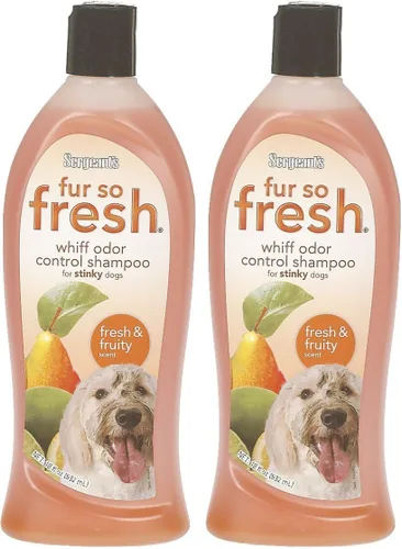 Vista 2 de Sergeant's Fur-So-Fresh Whiff - Champú para control de olores para perros, 18 onzas