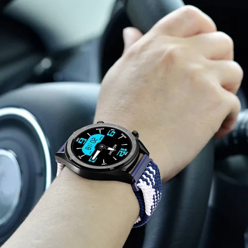 Vista 9 de BISONSTRAP Correas de reloj de nailon, correas trenzadas ajustables para hombres y mujeres, 0.630 in, 0.709 in, 0.748 in, 0.787 in, 0.866 in