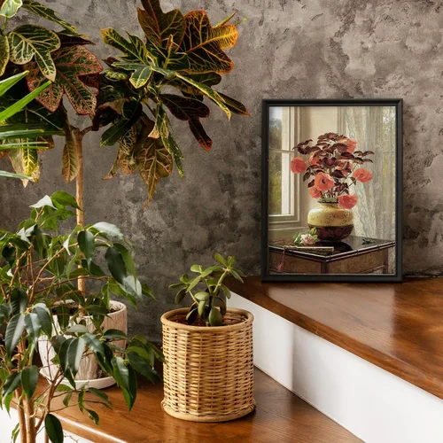Vista 5 de Impresiones artísticas de pared florales vintage, pintura al óleo de primavera, pósteres de flores retro, naturaleza silvestre, arte de pared