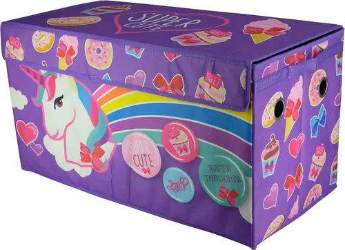 Vista 9 de Idea Nuova Batman - Baúl plegable de almacenamiento de juguetes para niños, duradero con tapa suave, 28.5 x 14.5 x 16 pulgadas