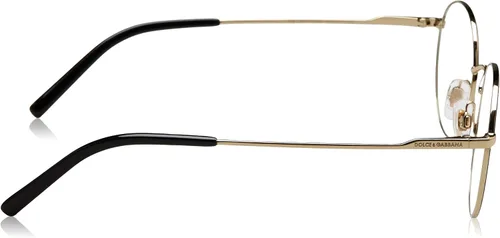 Vista 3 de DolceGabbana DG1290 - Marcos para lentes 1305-48 - Negro mateOro pálido DG1290-1305-48