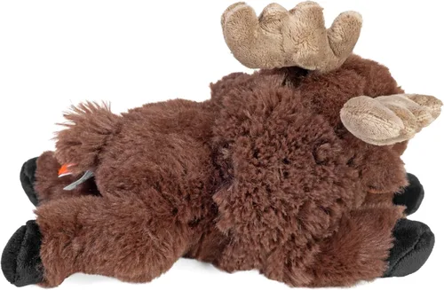 Vista 5 de Wild Republic Ecokins Mini alce, animal de peluche, 8 pulgadas, regalo para niños, juguete de peluche, hecho de botellas de agua recicladas hiladas