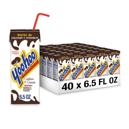 Vista 9 de Yoo-hoo Bebida de chocolate, cajas de 6.5 onzas líquidas, paquete de 32
