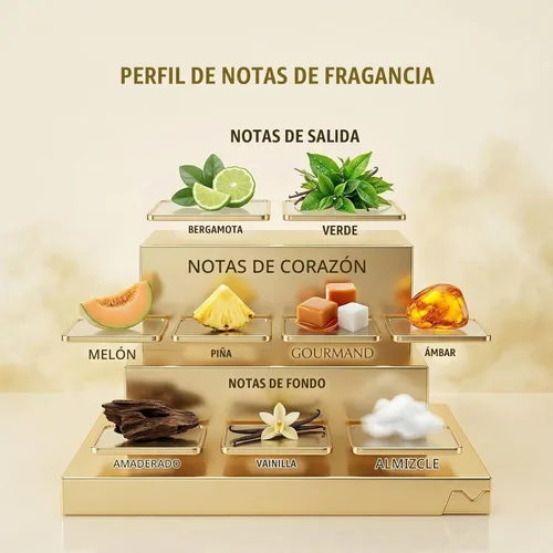 Vista 2 de Perfume Amber Oud Gold Edition Eau De Parfum Spray para Mujeres y Hombres 01 Fragancia Woody