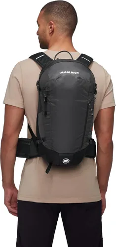 Vista 4 de Mammut Mochila al aire libre 20L para adultos para senderismo y viajes, bolsillo de hidratación, color negro fantasma, 20L