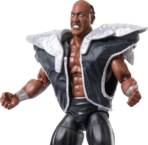 Vista 3 de WWE MATTEL Elite Figura de acción SummerSlam Zeus con accesorio y piezas Mr. Perfect Build-A-Figure