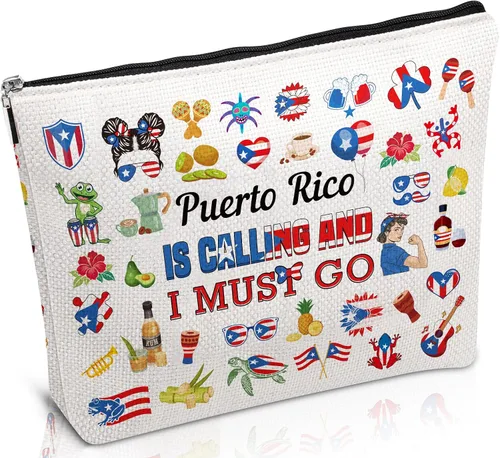 Vista 11 de Artículos de viaje esenciales Recuerdos Regalos - Bolsas de maquillaje, neceser de cosméticos y artículos de aseo de regalo para mujeres, niñas
