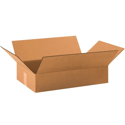 Vista 8 de Selecciona un tamaño: cajas planas de Tape Logic, Kraft, 25