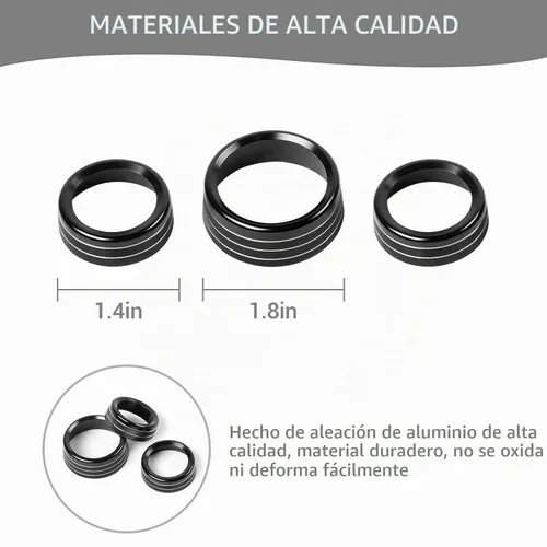 Vista 3 de para Challenger Cubierta de Mando de AC/Radio para Dodge Charger 2011+/Challenger 2015+/RAM 2012-2017/Durango 2016-2022/Chrysler 300C 2011+ Negro