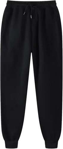 Vista 3 de symoid Pantalones deportivos elásticos para hombre, parte inferior abierta, atléticos, con cordón, pantalones deportivos grandes y altos de pierna