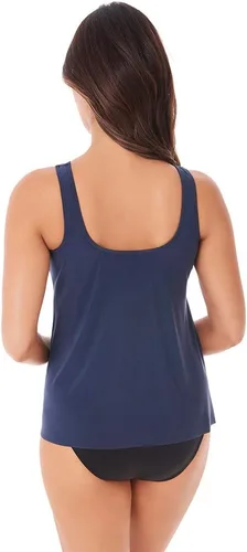 Vista 3 de Miraclesuit Traje de baño para mujer con copa DD-Illusionist Ursula Sujetador con aros de malla Insertada Tankini Traje de baño Top