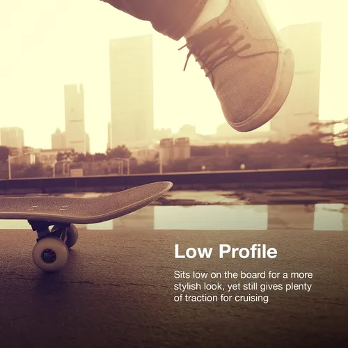 Vista 5 de Tope de pie de perfil bajo para Longboard o E-Skateboard – Tracción, equilibrio y control mejorados para Longboards o E-Skates – Mayor control al