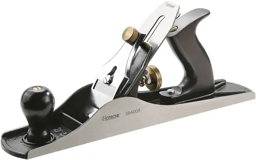 Vista 8 de Hoteche Avión de madera mini - Cepillo de alisado ajustable de banco manual para carpintería y recorte - Avión de unión de 3.5 pulgadas con hoja