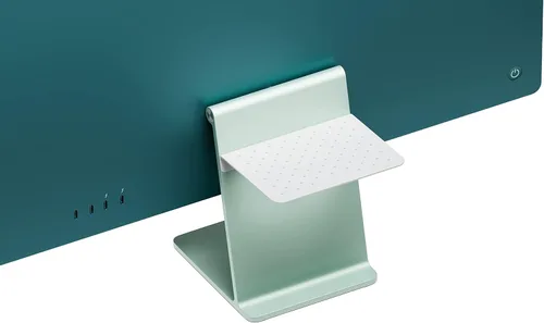 Vista 5 de Twelve South Mochila para Apple Studio Display Estante de almacenamiento oculto ventilado con soporte integrado para discos duros y accesorios