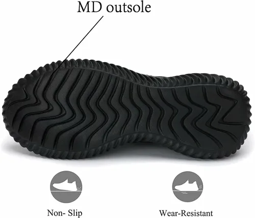 Vista 7 de Zapatos deportivos para correr para hombre, ligeros, transpirables, de malla