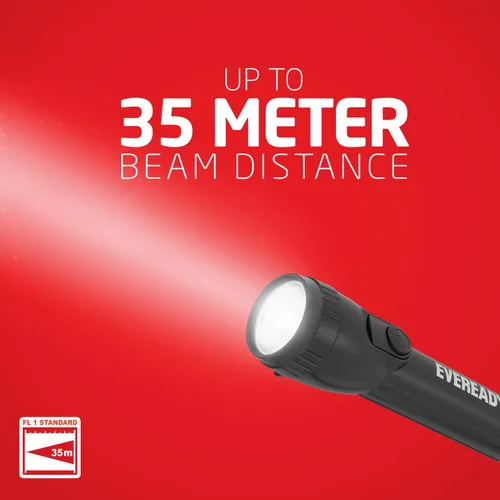 Vista 6 de Eveready Linterna LED (paquete de 8) Linternas brillantes y confiables para uso general, excelentes para acampar, automóvil, linterna de mano