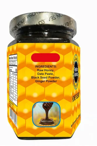 Vista 4 de Restivo Ashvita Natural Honey Blend, 8.5 fl oz / 8 oz