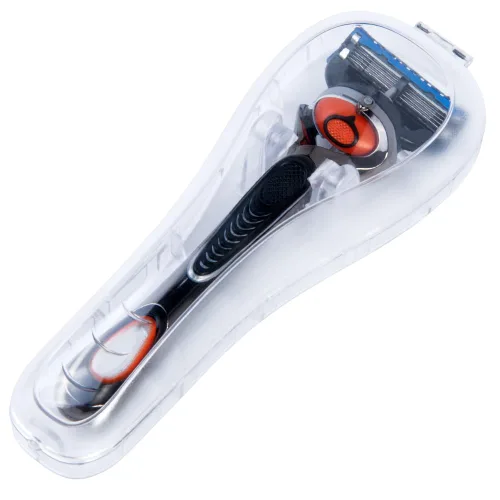 Vista 10 de Nincha Manual Razor Travel Case Portable Plástico Manual Razor Trimmer Protector Negro