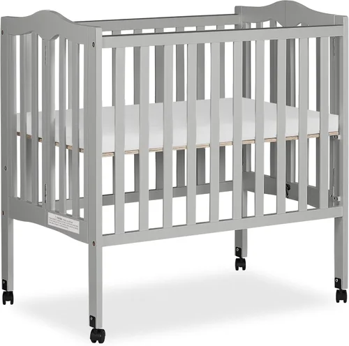 Vista 13 de Cuna lateral portátil plegable ligera 2 en 1, de Dream on Me, Cuna, Cereza