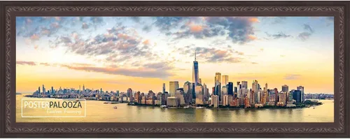 Vista 12 de Poster Palooza 3x3 Inch Ornate Cherry Complete Wood Square Picture Frame with UV Acrylic Plexiglass, Foam Board Backing & Hardware Included - 3x3