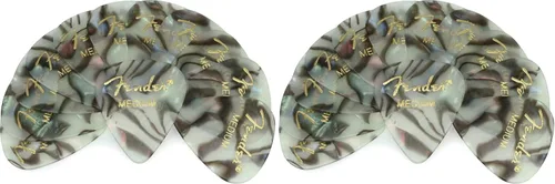 Vista 32 de Púas para guitarra con diseños de figuras, Confeti