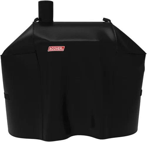 Vista 7 de Expert Grill, cubierta para parrilla de pellets de 28 pulgadas, gris claro