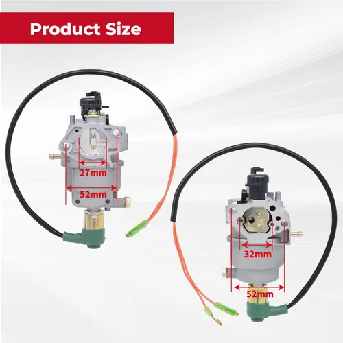 Vista 3 de NIMTEK Carburador para Honda GX390 GX340 13HP 11HP Motor compatible con Honda EB3500 EB3500X EB5000X EB6500X EB6500SX EM5000SX EW171 Generador Motor