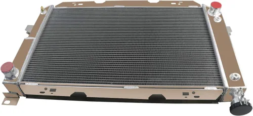 Vista 4 de ALLOYWORKS Radiador de aluminio de 3 filas para Ford F-150 F-250 F-350 F150 F250 F 350 Bronco 5.0L 5.8L 7.5L V8 Radiadores de flujo cruzado