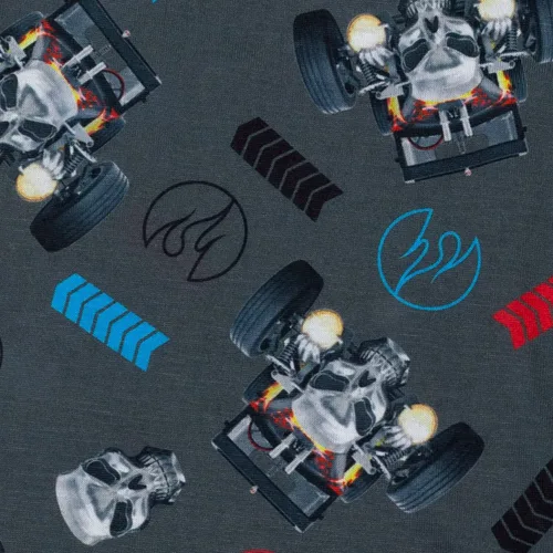 Vista 8 de Hot Wheels Camisa y pantalones de pijama, Plateado