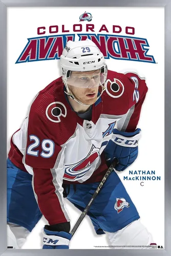 Vista 10 de Trends International NHL Colorado Avalanche - Póster de pared de la serie 23 de Nathan MacKinnon