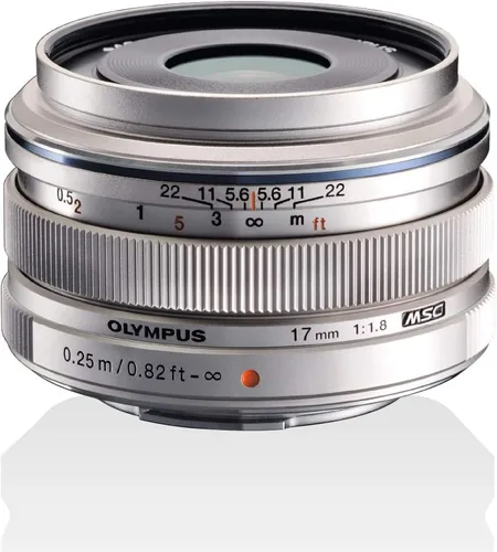 Vista 3 de OM SYSTEM Olympus M.Zuiko 0.669 in f1.8 (negro) para cámaras Olympus y Panasonic Micro 4/3 - Versión internacional (sin garantía)