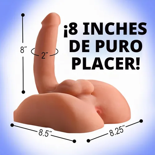 Vista 3 de SexFlesh Pene Rider Combo Masturbador